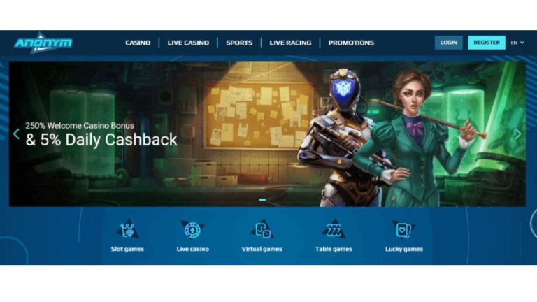 AnonymBet Casino Review: Explore Anonym Bet Sports Options